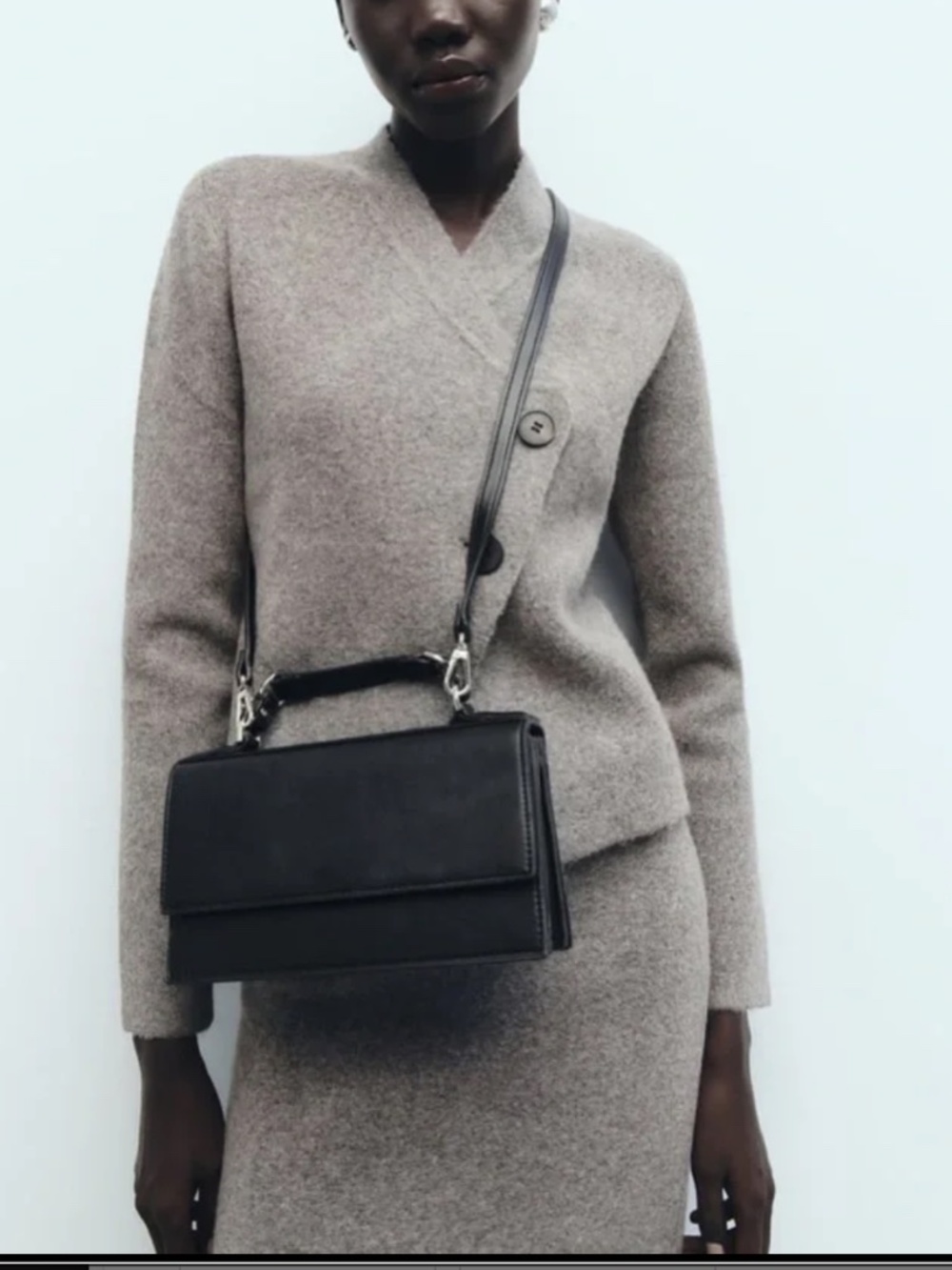 Zara Flap Mini City Bag